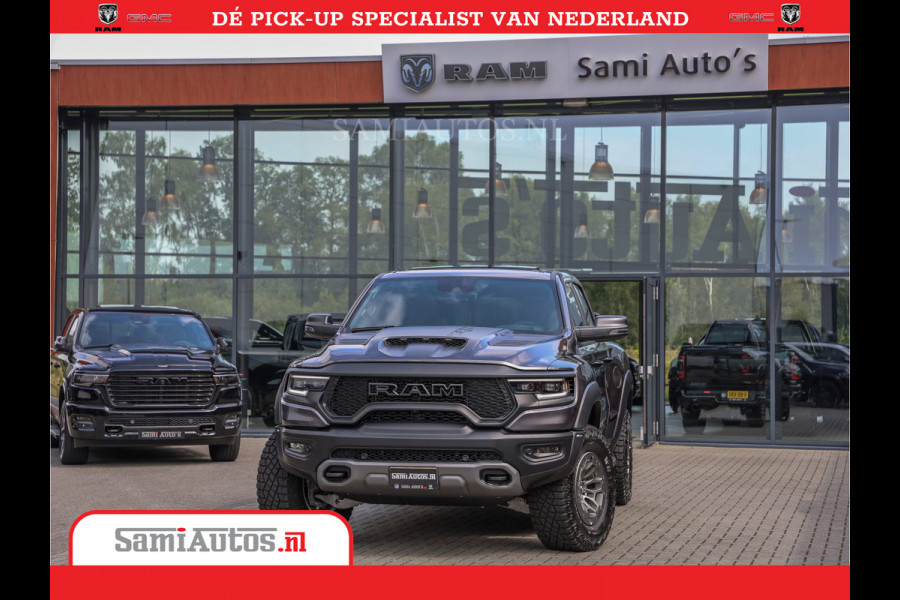 Dodge Ram 1500 TRX | 6.2 V8 712PK | Final Edition | All-In Prijs | Beschikt over alle opties | Comfortabele Dubbele Cabine met Royale 5 Zitplaatsen | BPM vrij | Nu Leverbaar uit Voorraad | Voorraad Nr 2121 - 4420