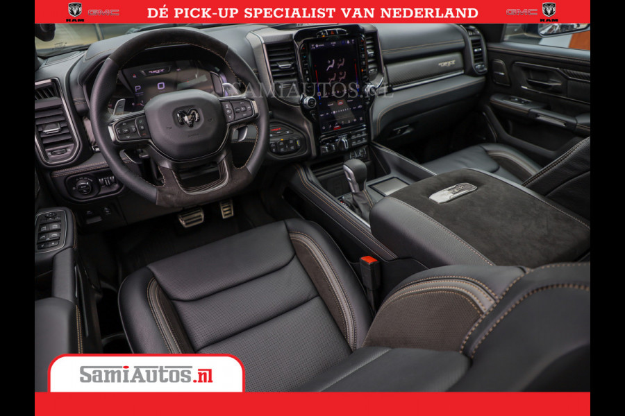 Dodge Ram 1500 TRX | 6.2 V8 712PK | Final Edition | All-In Prijs | Beschikt over alle opties | Comfortabele Dubbele Cabine met Royale 5 Zitplaatsen | BPM vrij | Nu Leverbaar uit Voorraad | Voorraad Nr 2121 - 4420