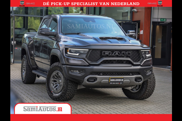 Dodge Ram 1500 TRX | 6.2 V8 712PK | Final Edition | All-In Prijs | Beschikt over alle opties | Comfortabele Dubbele Cabine met Royale 5 Zitplaatsen | BPM vrij | Nu Leverbaar uit Voorraad | Voorraad Nr 2121 - 4420