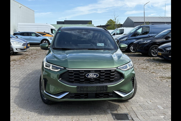 Ford Kuga 2.5 PHEV ST-Line X | Panoramadak + Technology Pack + Winter Pack + Wegklapbare trekhaak + 19 inch lichtmetalen velgen + Reservewiel | Burnsting green | 2.100 kg trekgewicht | Prijs incl. 4.000 EU Ford voordeel