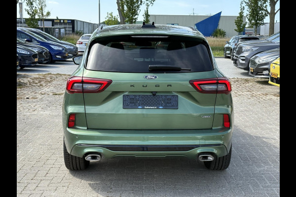 Ford Kuga 2.5 PHEV ST-Line X | Panoramadak + Technology Pack + Winter Pack + Wegklapbare trekhaak + 19 inch lichtmetalen velgen + Reservewiel | Burnsting green | 2.100 kg trekgewicht | Prijs incl. 4.000 EU Ford voordeel