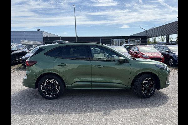 Ford Kuga 2.5 PHEV ST-Line X | Panoramadak + Technology Pack + Winter Pack + Wegklapbare trekhaak + 19 inch lichtmetalen velgen + Reservewiel | Burnsting green | 2.100 kg trekgewicht | Prijs incl. 4.000 EU Ford voordeel