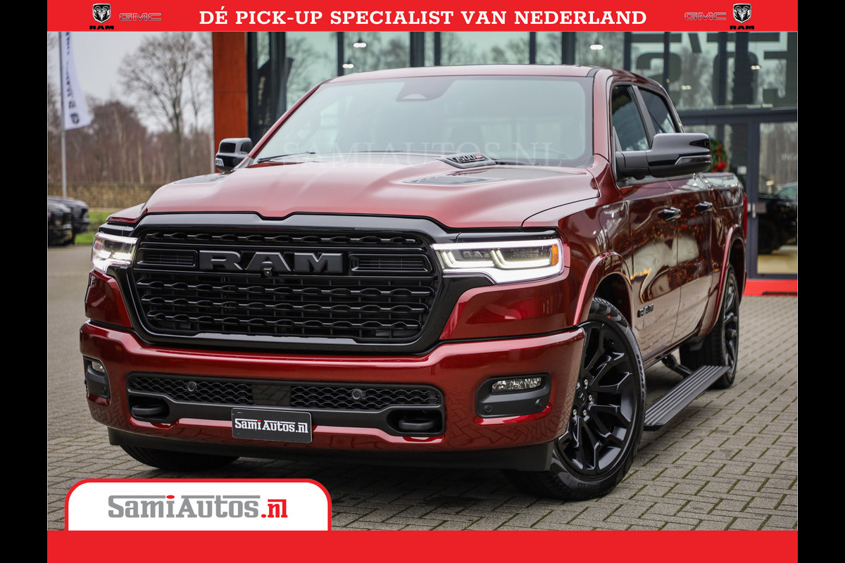 Dodge Ram 1500 Limited Night High Output 540HP 706Nm | Massage + Full Option | De Meest Luxe en Volle Pick-Up in zijn Klasse | Comfortabele Dubbele Cabine met Royale 5 Zitplaatsen | BPM vrij | Nu Leverbaar uit Voorraad | Voorraad Nr 2302 - 7425 Dodge Ram 1500 Limited Night High Output 540HP 706Nm | Massage + Full Option | De Meest Luxe en Volle Pick-Up in zijn Klasse | Comfortabele Dubbele Cabine met Royale 5 Zitplaatsen | BPM vrij | Nu Leverbaar uit Voorraad | Voorraad Nr 2302 - 7425