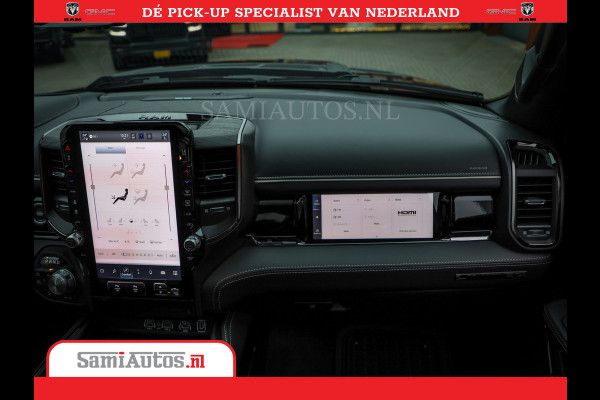 Dodge Ram 1500 Limited Night High Output 540HP 706Nm | Massage + Full Option | De Meest Luxe en Volle Pick-Up in zijn Klasse | Comfortabele Dubbele Cabine met Royale 5 Zitplaatsen | BPM vrij | Nu Leverbaar uit Voorraad | Voorraad Nr 2302 - 7425