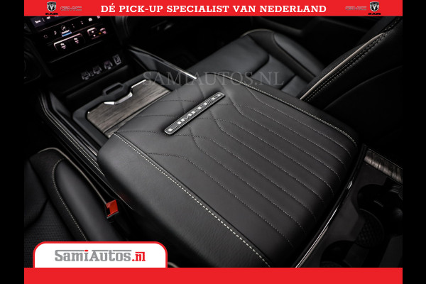 Dodge Ram 1500 Limited Night High Output 540HP 706Nm | Massage + Full Option | De Meest Luxe en Volle Pick-Up in zijn Klasse | Comfortabele Dubbele Cabine met Royale 5 Zitplaatsen | BPM vrij | Nu Leverbaar uit Voorraad | Voorraad Nr 2302 - 7425