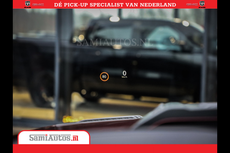 Dodge Ram 1500 Limited Night High Output 540HP 706Nm | Massage + Full Option | De Meest Luxe en Volle Pick-Up in zijn Klasse | Comfortabele Dubbele Cabine met Royale 5 Zitplaatsen | BPM vrij | Nu Leverbaar uit Voorraad | Voorraad Nr 2302 - 7425