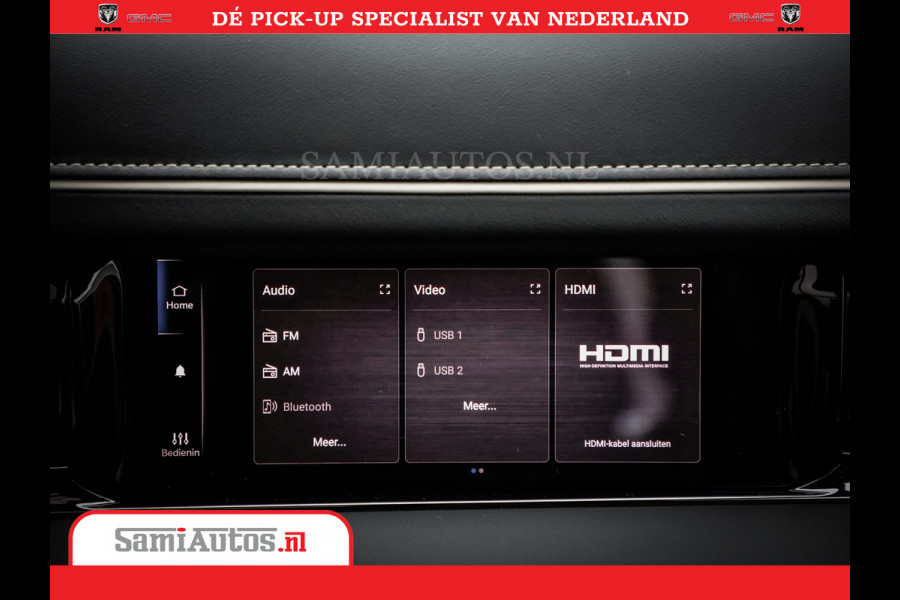 Dodge Ram 1500 Limited Night High Output 540HP 706Nm | Massage + Full Option | De Meest Luxe en Volle Pick-Up in zijn Klasse | Comfortabele Dubbele Cabine met Royale 5 Zitplaatsen | BPM vrij | Nu Leverbaar uit Voorraad | Voorraad Nr 2302 - 7425