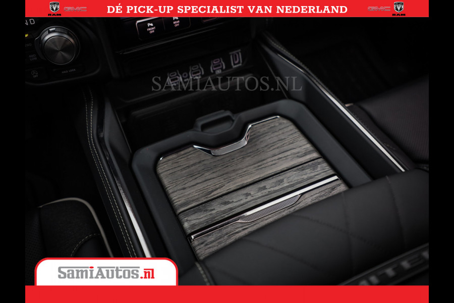 Dodge Ram 1500 Limited Night High Output 540HP 706Nm | Massage + Full Option | De Meest Luxe en Volle Pick-Up in zijn Klasse | Comfortabele Dubbele Cabine met Royale 5 Zitplaatsen | BPM vrij | Nu Leverbaar uit Voorraad | Voorraad Nr 2302 - 7425