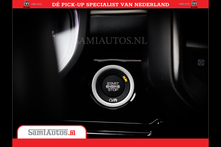 Dodge Ram 1500 Limited Night High Output 540HP 706Nm | Massage + Full Option | De Meest Luxe en Volle Pick-Up in zijn Klasse | Comfortabele Dubbele Cabine met Royale 5 Zitplaatsen | BPM vrij | Nu Leverbaar uit Voorraad | Voorraad Nr 2302 - 7425