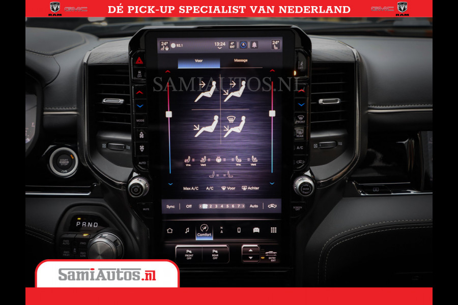 Dodge Ram 1500 Limited Night High Output 540HP 706Nm | Massage + Full Option | De Meest Luxe en Volle Pick-Up in zijn Klasse | Comfortabele Dubbele Cabine met Royale 5 Zitplaatsen | BPM vrij | Nu Leverbaar uit Voorraad | Voorraad Nr 2302 - 7425