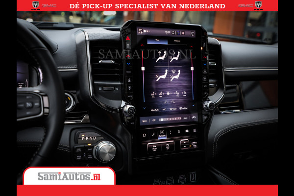 Dodge Ram 1500 Limited Night High Output 540HP 706Nm | Massage + Full Option | De Meest Luxe en Volle Pick-Up in zijn Klasse | Comfortabele Dubbele Cabine met Royale 5 Zitplaatsen | BPM vrij | Nu Leverbaar uit Voorraad | Voorraad Nr 2302 - 7425