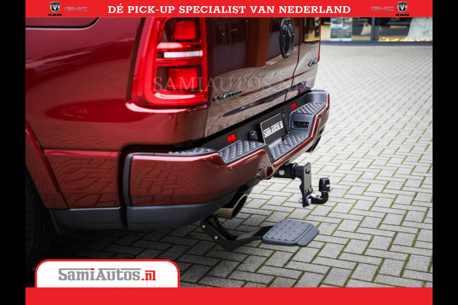 Dodge Ram 1500 Limited Night High Output 540HP 706Nm | Massage + Full Option | De Meest Luxe en Volle Pick-Up in zijn Klasse | Comfortabele Dubbele Cabine met Royale 5 Zitplaatsen | BPM vrij | Nu Leverbaar uit Voorraad | Voorraad Nr 2302 - 7425