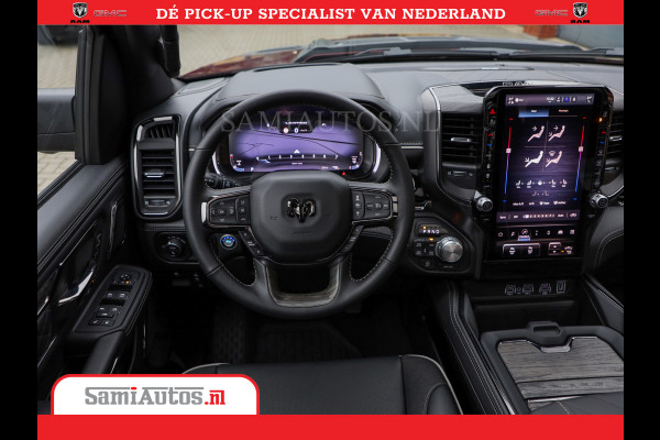 Dodge Ram 1500 Limited Night High Output 540HP 706Nm | Massage + Full Option | De Meest Luxe en Volle Pick-Up in zijn Klasse | Comfortabele Dubbele Cabine met Royale 5 Zitplaatsen | BPM vrij | Nu Leverbaar uit Voorraad | Voorraad Nr 2302 - 7425