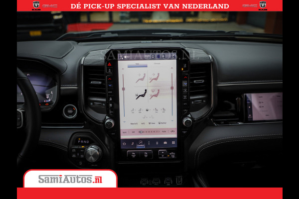 Dodge Ram 1500 Limited Night High Output 540HP 706Nm | Massage + Full Option | De Meest Luxe en Volle Pick-Up in zijn Klasse | Comfortabele Dubbele Cabine met Royale 5 Zitplaatsen | BPM vrij | Nu Leverbaar uit Voorraad | Voorraad Nr 2302 - 7425