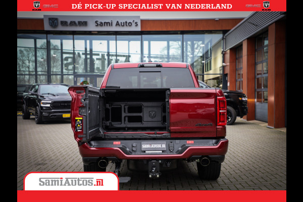 Dodge Ram 1500 Limited Night High Output 540HP 706Nm | Massage + Full Option | De Meest Luxe en Volle Pick-Up in zijn Klasse | Comfortabele Dubbele Cabine met Royale 5 Zitplaatsen | BPM vrij | Nu Leverbaar uit Voorraad | Voorraad Nr 2302 - 7425