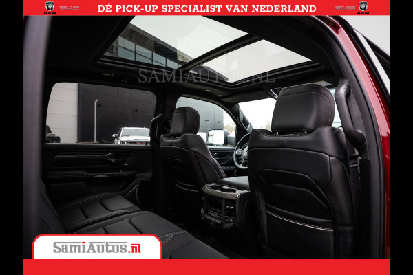Dodge Ram 1500 Limited Night High Output 540HP 706Nm | Massage + Full Option | De Meest Luxe en Volle Pick-Up in zijn Klasse | Comfortabele Dubbele Cabine met Royale 5 Zitplaatsen | BPM vrij | Nu Leverbaar uit Voorraad | Voorraad Nr 2302 - 7425