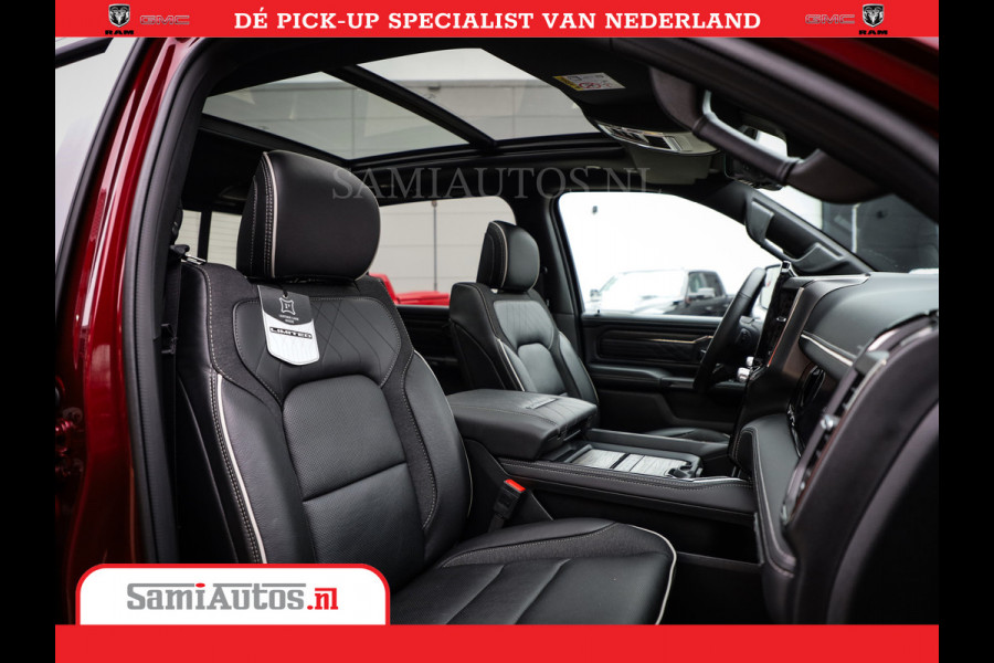 Dodge Ram 1500 Limited Night High Output 540HP 706Nm | Massage + Full Option | De Meest Luxe en Volle Pick-Up in zijn Klasse | Comfortabele Dubbele Cabine met Royale 5 Zitplaatsen | BPM vrij | Nu Leverbaar uit Voorraad | Voorraad Nr 2302 - 7425