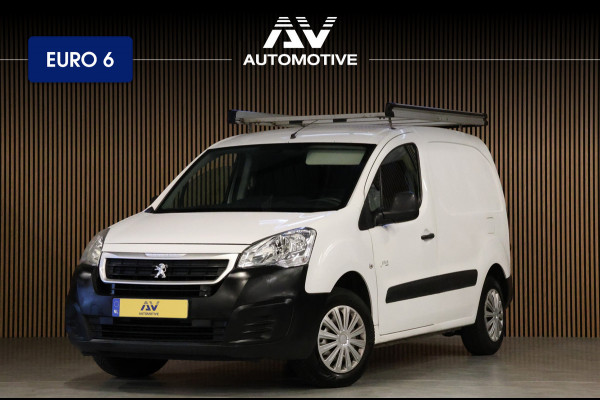Peugeot Partner 120 1.6 BlueHDi 100 | Airco | Cruise control | PDC | Imperiaal | Elek. ramen | Bluetooth | MF Stuur | Houten vloer | NAP Logisch | NL Auto