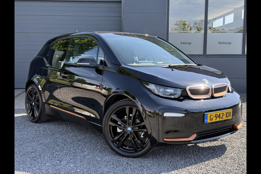 BMW i3 S 120Ah 42 kWh RoadStyle Edition 2e Eigenaar,Navi,Leder,184pk,Stoelverwarming,Dealer Onderhouden,Pdc V+A,Apk tot 01-2026