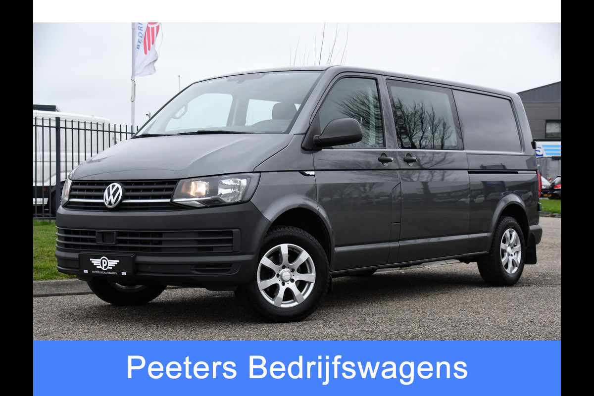 Volkswagen Transporter 2.0 TDI L2H1 DC Comfortline Cruise, Sensoren, 150PK, Automaat, Dubbele deur, DC Volkswagen Transporter 2.0 TDI L2H1 DC Comfortline Cruise, Sensoren, 150PK, Automaat, Dubbele deur, DC