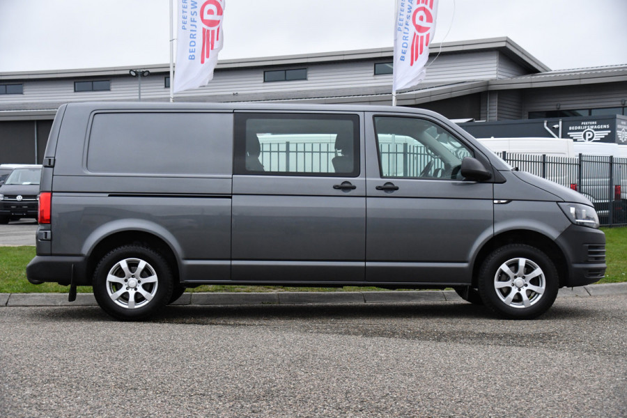 Volkswagen Transporter 2.0 TDI L2H1 DC Comfortline Cruise, Sensoren, 150PK, Automaat, Dubbele deur, DC