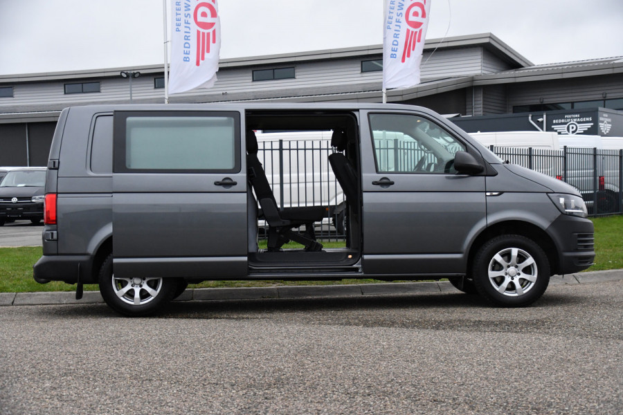 Volkswagen Transporter 2.0 TDI L2H1 DC Comfortline Cruise, Sensoren, 150PK, Automaat, Dubbele deur, DC