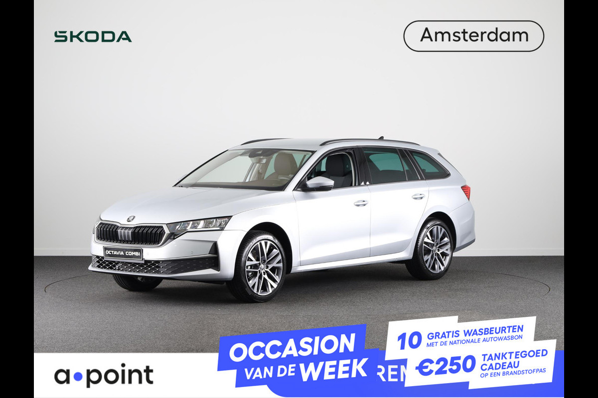 Škoda Octavia Combi 1.5 TSI MHEV 115pk DSG-7 Business Edition Plus | Winterpakket | 18 inch | Adaptive Cruise Control | Navigatie Škoda Octavia Combi 1.5 TSI MHEV 115pk DSG-7 Business Edition Plus | Winterpakket | 18 inch | Adaptive Cruise Control | Navigatie