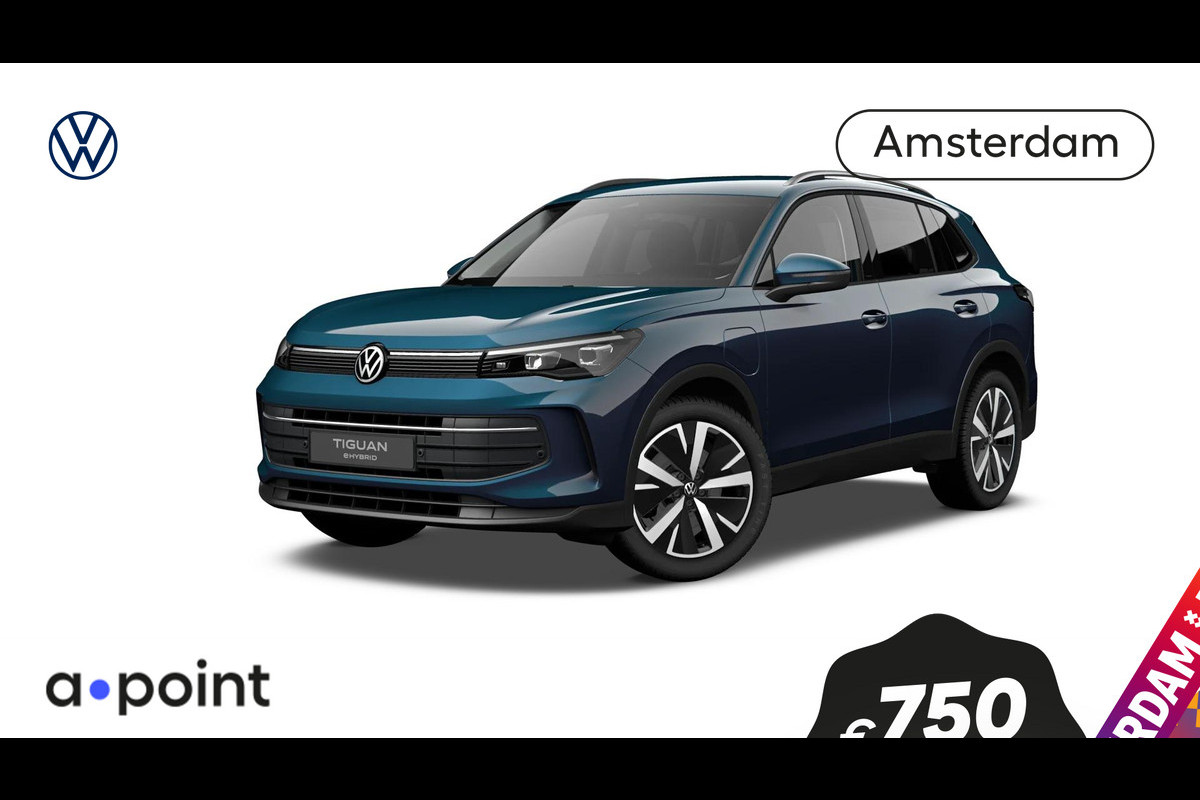 Volkswagen Tiguan Life Edition 1.5 eHybrid 150 kW / 204 pk SUV 6 ver Volkswagen Tiguan Life Edition 1.5 eHybrid 150 kW / 204 pk SUV 6 ver