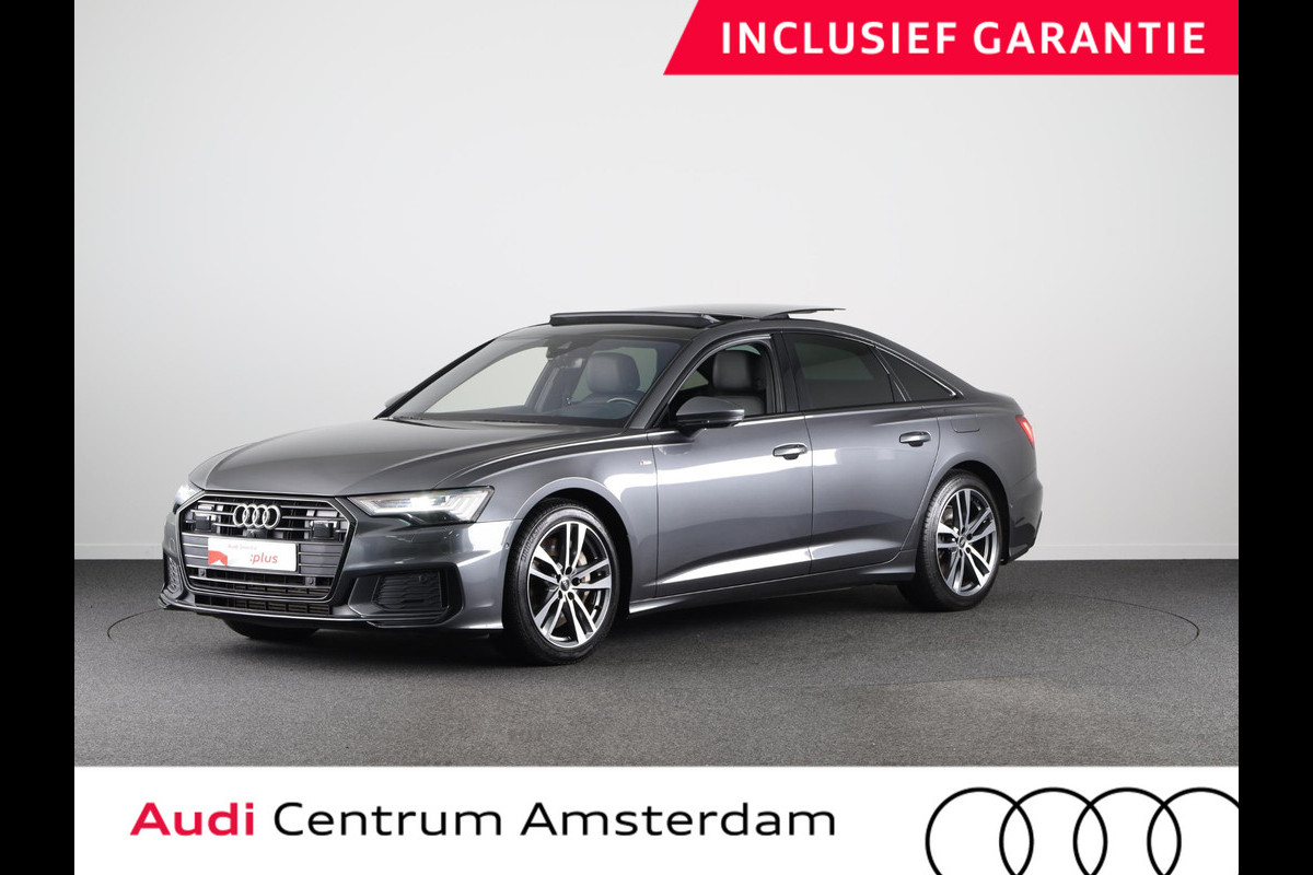 Audi A6 Limousine 50 TFSI e quattro S edition 299 pk S-tronic | Navigatie | Panoramadak | Parkeersensoren (Park assist) | Rondomzicht camera | Stoelverwarming/ventilatie | Lederen beklading | Elektr. voorstoelen met geheugen | Audi A6 Limousine 50 TFSI e quattro S edition 299 pk S-tronic | Navigatie | Panoramadak | Parkeersensoren (Park assist) | Rondomzicht camera | Stoelverwarming/ventilatie | Lederen beklading | Elektr. voorstoelen met geheugen |