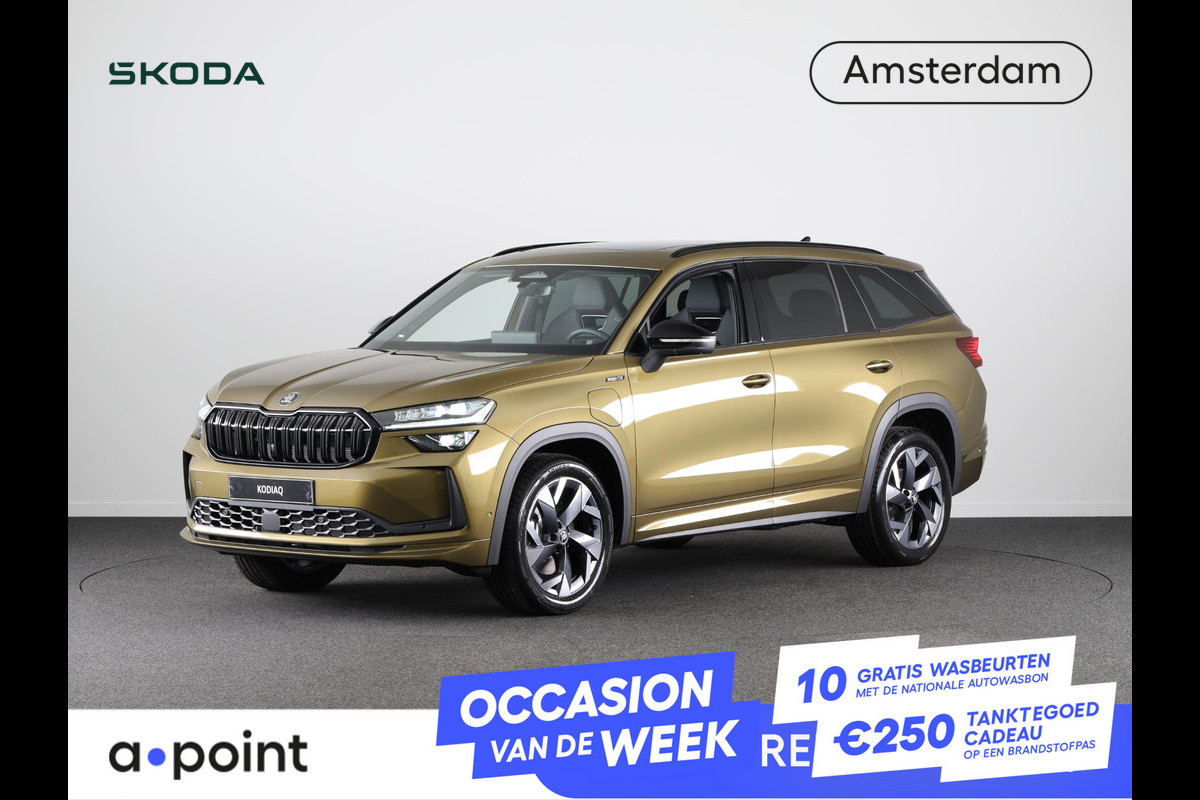 Škoda Kodiaq Sportline Business PHEV 1.5 TSI 204 pk 6 versn. DSG | Panoramadak | Dynamic chassis control | Comfort pakket | Winter pakket Škoda Kodiaq Sportline Business PHEV 1.5 TSI 204 pk 6 versn. DSG | Panoramadak | Dynamic chassis control | Comfort pakket | Winter pakket