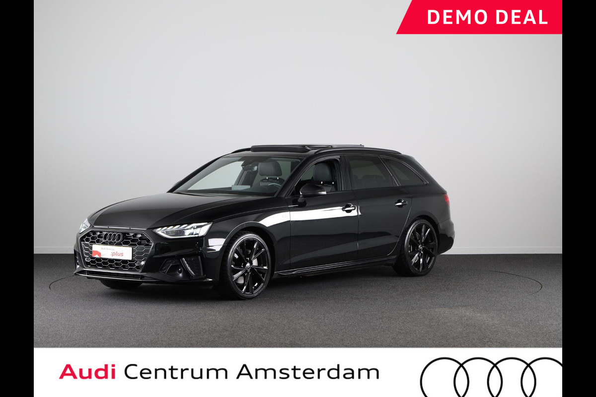 Audi A4 Avant 40 TFSI S edition Competition 204pk | Panoramadak | Stoelverwarming | 19 inch Lichtmetalen velgen Audi A4 Avant 40 TFSI S edition Competition 204pk | Panoramadak | Stoelverwarming | 19 inch Lichtmetalen velgen