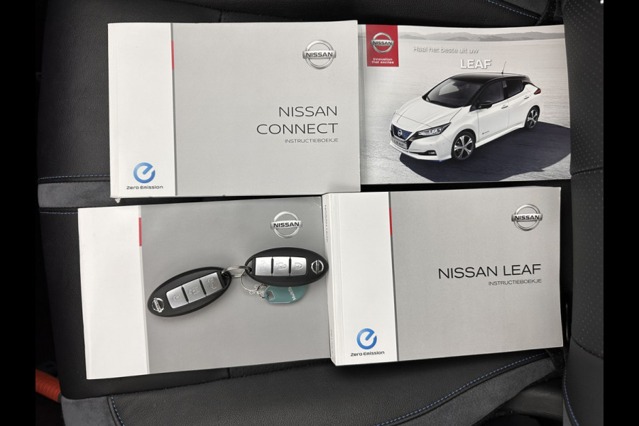 Nissan Leaf Tekna 40 kWh (INCL.BTW) *FULL-LED | 1/2LEATHER | ADAPTIVE-CRUISE | BLIS | BOSE-SOUND | CAMERA | KEYLESS | DAB+ | COMFORT-SEATS | 17''ALU | ECC | PDC*