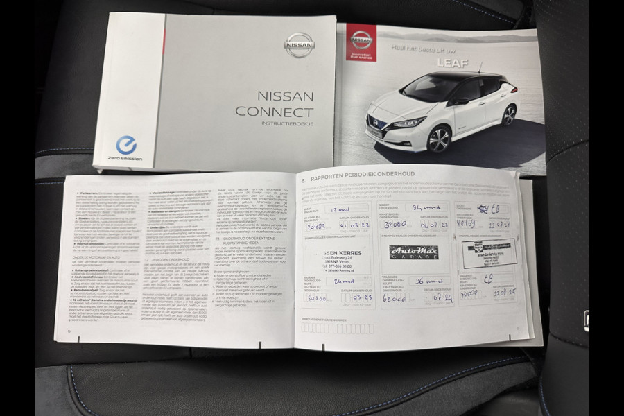 Nissan Leaf Tekna 40 kWh (INCL.BTW) *FULL-LED | 1/2LEATHER | ADAPTIVE-CRUISE | BLIS | BOSE-SOUND | CAMERA | KEYLESS | DAB+ | COMFORT-SEATS | 17''ALU | ECC | PDC*