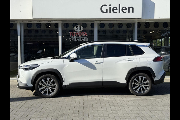 Toyota Corolla Cross 2.0 High Power Hybrid Style | Eerste eigenaar, Dodehoekherkenning, Parkeersensoren, Stoel + Stuurverwarming, Parelmoer wit