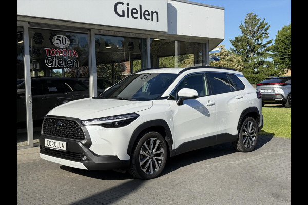 Toyota Corolla Cross 2.0 High Power Hybrid Style | Eerste eigenaar, Dodehoekherkenning, Parkeersensoren, Stoel + Stuurverwarming, Parelmoer wit