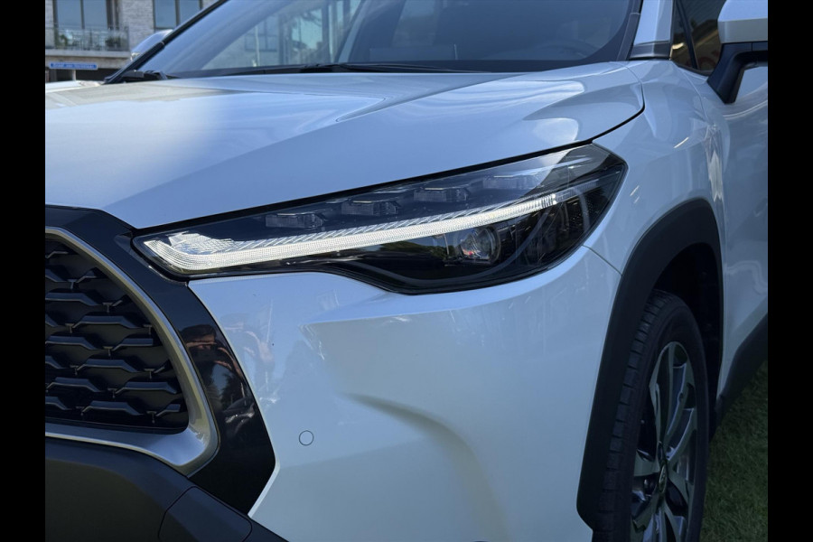 Toyota Corolla Cross 2.0 High Power Hybrid Style | Eerste eigenaar, Dodehoekherkenning, Parkeersensoren, Stoel + Stuurverwarming, Parelmoer wit
