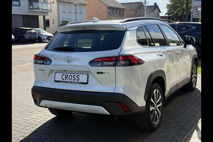 Toyota Corolla Cross 2.0 High Power Hybrid Style | Eerste eigenaar, Dodehoekherkenning, Parkeersensoren, Stoel + Stuurverwarming, Parelmoer wit