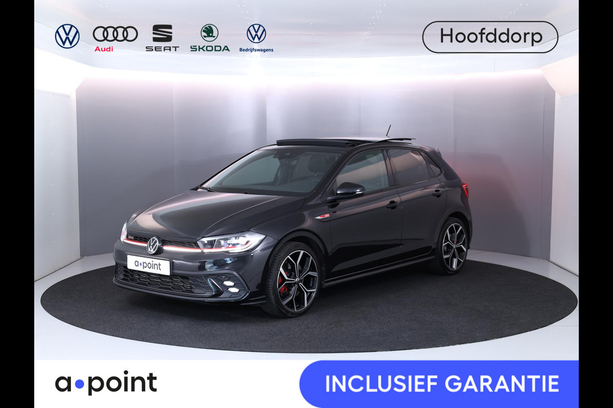 Volkswagen Polo 2.0 TSI GTI 207 pk Automaat (DSG) | Private lease vanaf € 698,- pm | Verlengde garantie | Navigatie | Panoramadak | Parkeersensoren | Achteruitrijcamera | Stoelverwarming | Volkswagen Polo 2.0 TSI GTI 207 pk Automaat (DSG) | Private lease vanaf € 698,- pm | Verlengde garantie | Navigatie | Panoramadak | Parkeersensoren | Achteruitrijcamera | Stoelverwarming |
