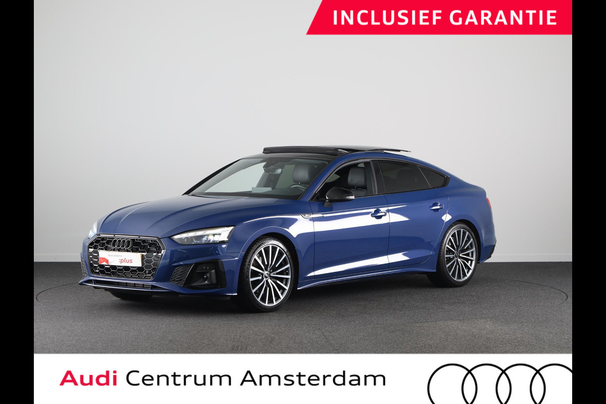 Audi A5 Sportback 35 TFSI S edition Competition 150 pk S-tronic | Private lease vanaf € 822,- pm | Verlengde garantie | Navigatie | Panoramadak | Parkeersensoren | Achteruitrijcamera | Stoelverwarming | Audi A5 Sportback 35 TFSI S edition Competition 150 pk S-tronic | Private lease vanaf € 822,- pm | Verlengde garantie | Navigatie | Panoramadak | Parkeersensoren | Achteruitrijcamera | Stoelverwarming |