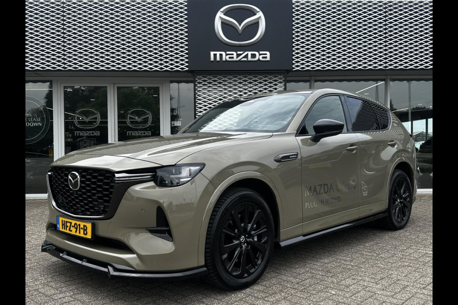 Mazda CX-60 2.5 e-SkyActiv PHEV Homura Plus | BLACK EDITION | AERO PACK | 4-SEIZOENBANDEN | NL-AUTO |