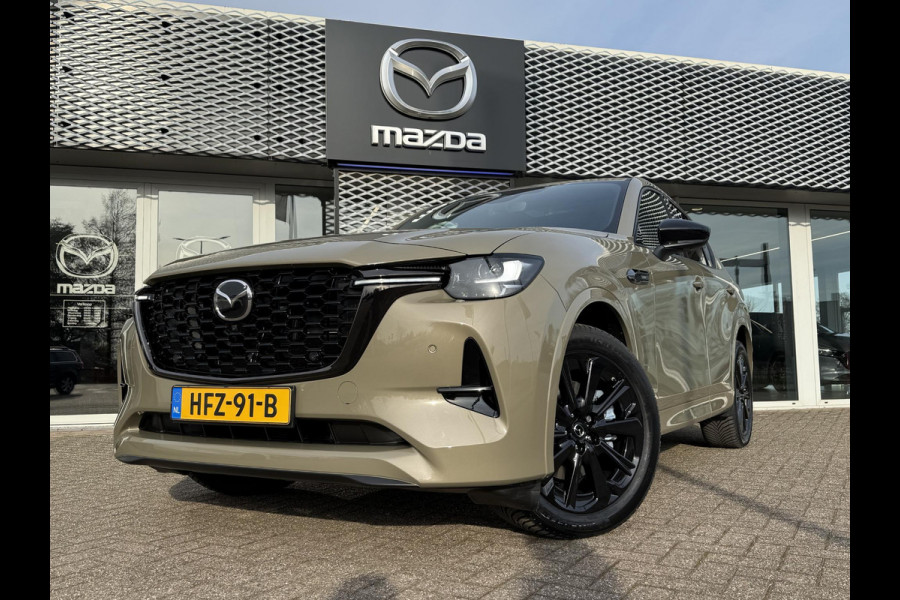 Mazda CX-60 2.5 e-SkyActiv PHEV Homura Plus | BLACK EDITION | AERO PACK | 4-SEIZOENBANDEN | NL-AUTO |