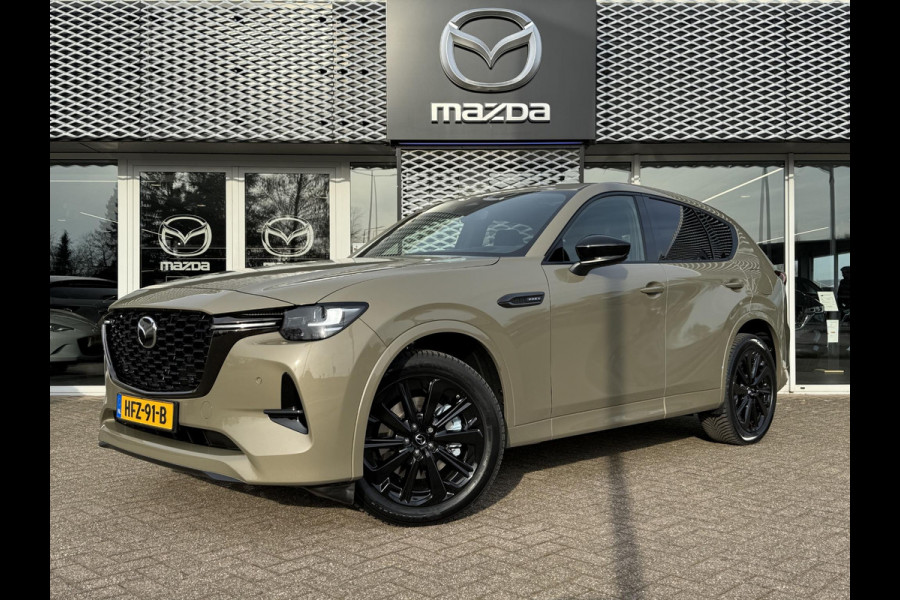 Mazda CX-60 2.5 e-SkyActiv PHEV Homura Plus | BLACK EDITION | AERO PACK | 4-SEIZOENBANDEN | NL-AUTO |