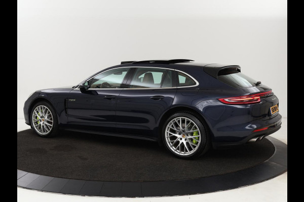 Porsche Panamera Sport Turismo 2.9 4 E-Hybrid | Panoramadak | Burmester 3D | Stoelventilatie | LED Adaptief | 360 camera | Luchtvering | Leder | Stuurverwarming | Soft-close