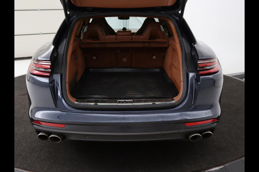 Porsche Panamera Sport Turismo 2.9 4 E-Hybrid | Panoramadak | Burmester 3D | Stoelventilatie | LED Adaptief | 360 camera | Luchtvering | Leder | Stuurverwarming | Soft-close