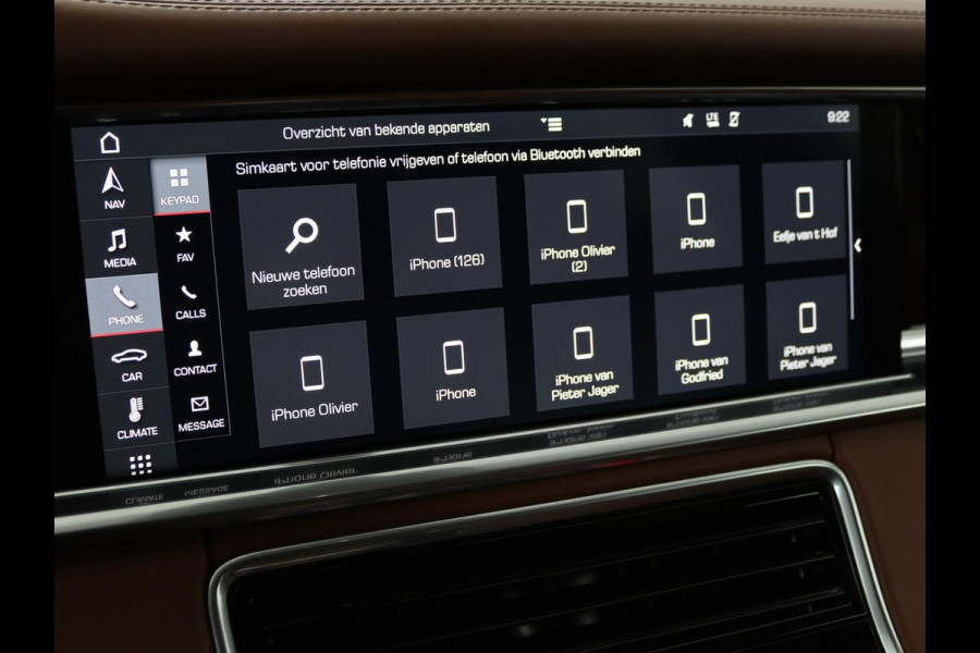 Porsche Panamera Sport Turismo 2.9 4 E-Hybrid | Panoramadak | Burmester 3D | Stoelventilatie | LED Adaptief | 360 camera | Luchtvering | Leder | Stuurverwarming | Soft-close