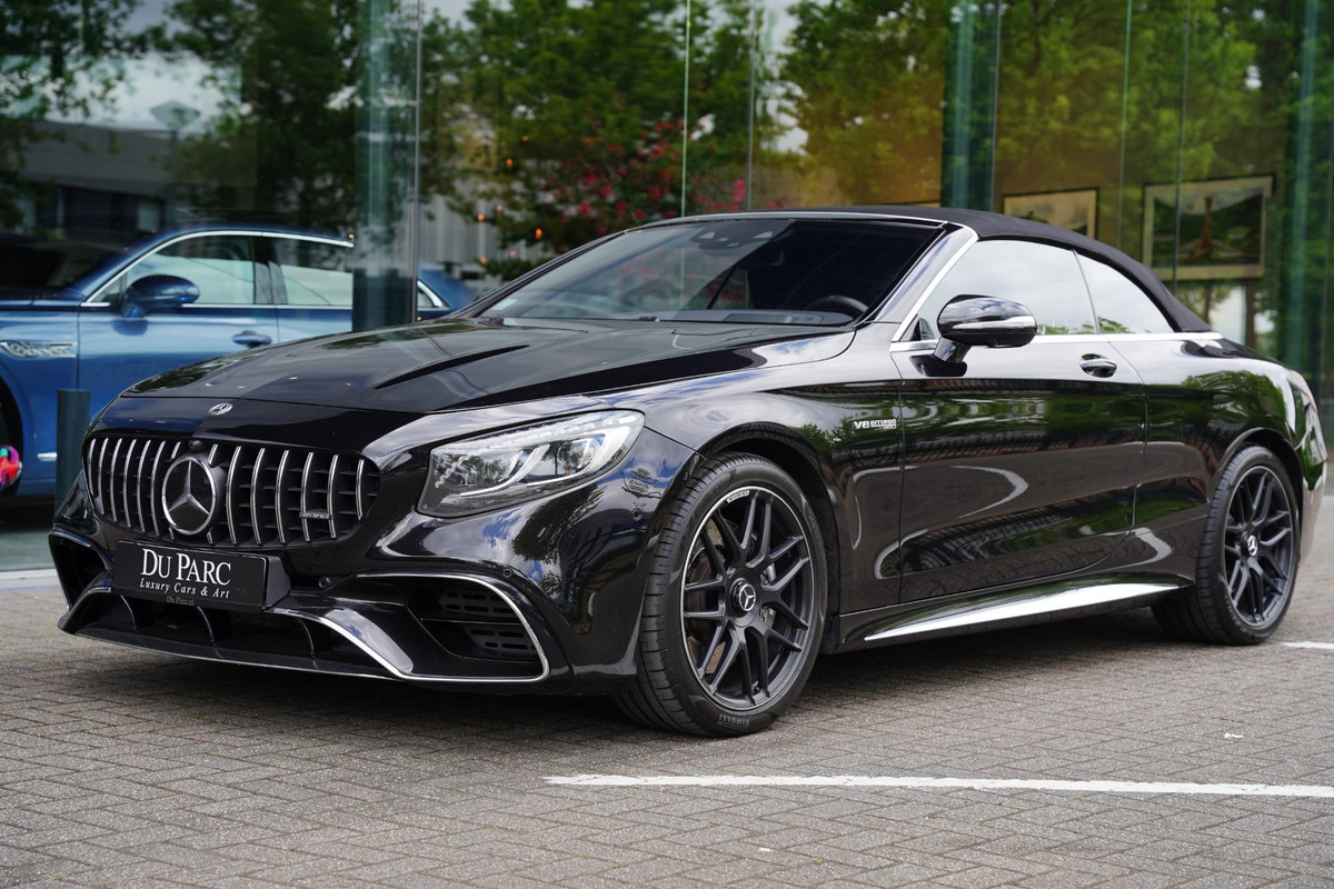 Mercedes-Benz S-Klasse 63 AMG Cabriolet 4-Matic Nachtzicht Burmester Mercedes-Benz S-Klasse 63 AMG Cabriolet 4-Matic Nachtzicht Burmester
