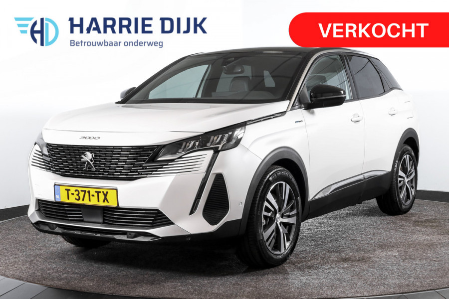 Peugeot 3008 1.6 HYbrid 225 Allure Pack Business - Automaat | Dig. Cockpit | Adapt. Cruise | PDC | Camera | NAV + App. Connect | ECC | Elek. Klep | LM 18" | Afn. Trekhaak |