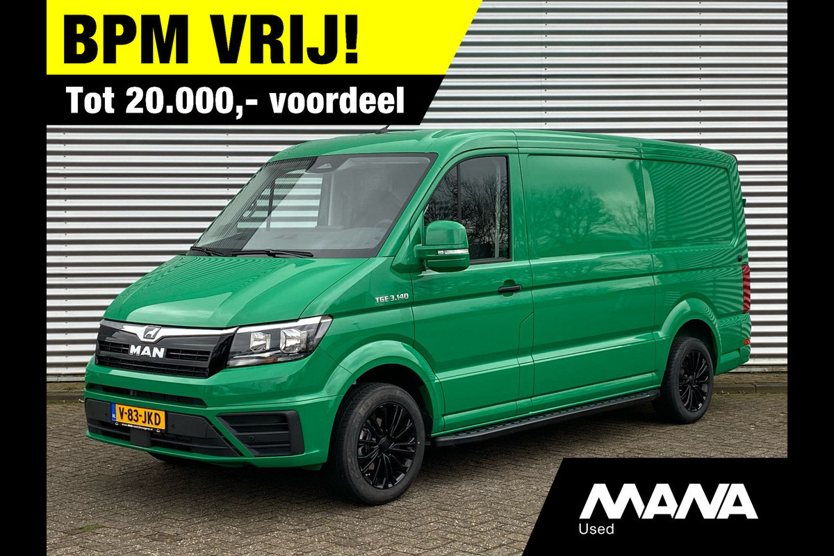 MAN TGE 35 2.0 3.140 140PK ' THE HULK' L3H2 Automaat Car-Play Cruise Bluetooth Multifunctioneel stuurwiel MAN TGE 35 2.0 3.140 140PK ' THE HULK' L3H2 Automaat Car-Play Cruise Bluetooth Multifunctioneel stuurwiel