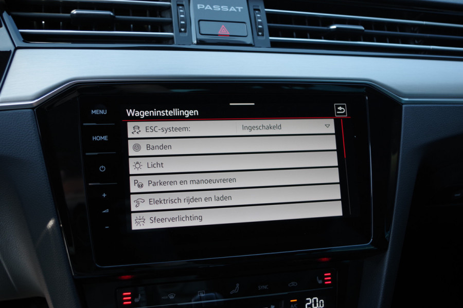 Volkswagen Passat Variant 1.4 TSI PHEV 218 PK GTE BNS, Carplay, Leder, Panoramadak, Elek. Trekhaak, Massage, Head-Up