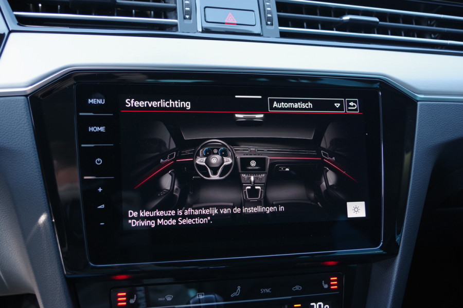 Volkswagen Passat Variant 1.4 TSI PHEV 218 PK GTE BNS, Carplay, Leder, Panoramadak, Elek. Trekhaak, Massage, Head-Up